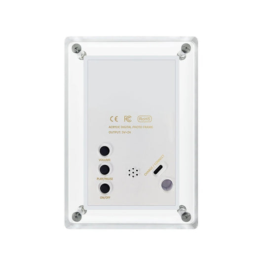 GlowFrame Digital Photo Frame HD Multimedia Display