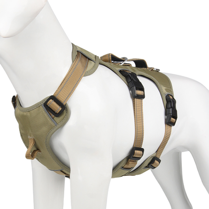 GripGuard Reflective No Pull Dog Harness with Adjustable Secure Fit