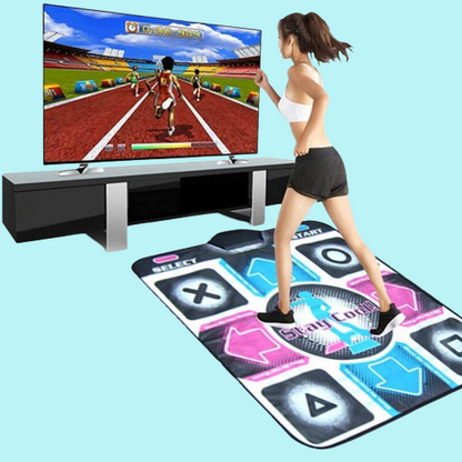 GroovePlay Dance Mat – Interactive TV & PC Fitness Game for All Ages