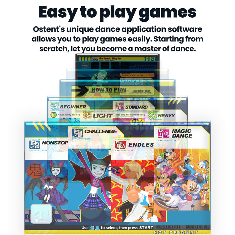 GroovePlay Dance Mat – Interactive TV & PC Fitness Game for All Ages