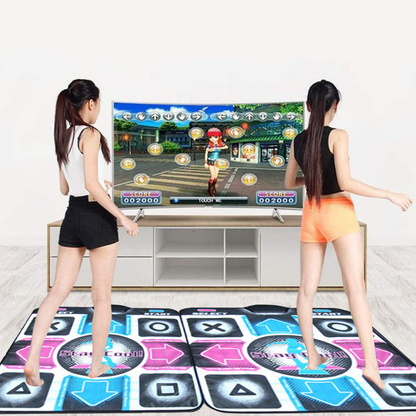 GroovePlay Dance Mat – Interactive TV & PC Fitness Game for All Ages