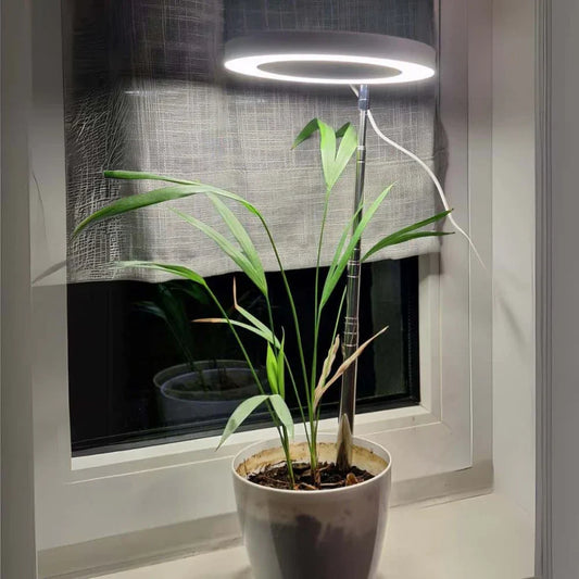 GrowGlow Adjustable LED Plant Lamp Full Spectrum Grow Light
