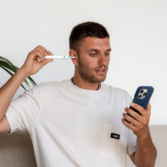 HD Ear Cleaner with Camera, Bluetooth Smartphone Connectivity, USB-C Rechargeable and 4 Silicone Tips
