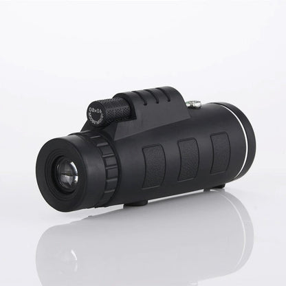 HD Monocular Telescope with Smartphone Holder and Tripod for Outdoor Viewing