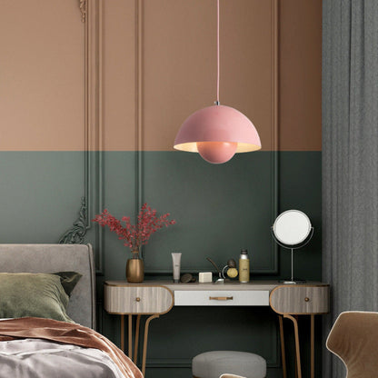 Half Circle Colourful Chandelier Modern Scandinavian Ceiling Light
