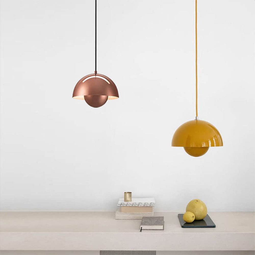 Half Circle Colourful Chandelier Modern Scandinavian Ceiling Light
