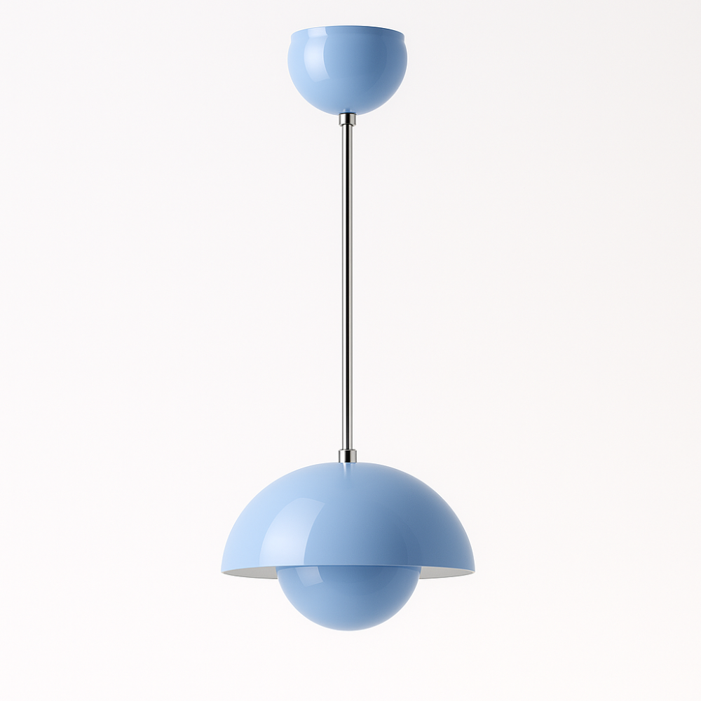 Half Circle Colourful Chandelier Modern Scandinavian Ceiling Light