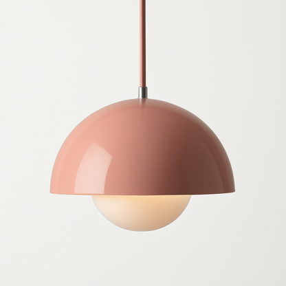 Half Circle Colourful Chandelier Modern Scandinavian Ceiling Light
