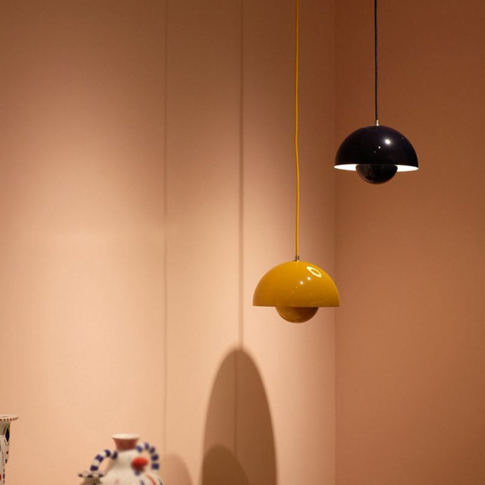 Half Circle Colourful Chandelier Modern Scandinavian Ceiling Light