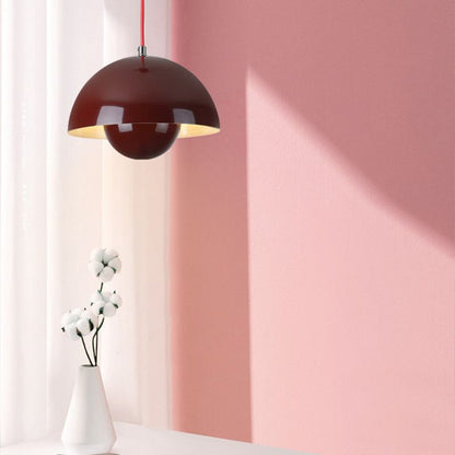 Half Circle Colourful Chandelier Modern Scandinavian Ceiling Light