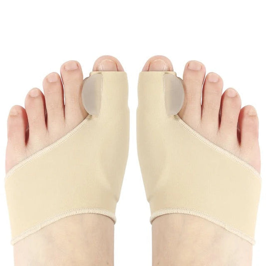 Hallux Valgus Toe Corrector with Soft Gel Cushion and Flexible Fit