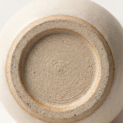 Handmade Ceramic Cat Flower Vase with Enamel Glaze