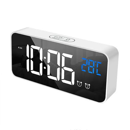 Harmonix Smart LED Alarm Clock with Music and Temperature Display