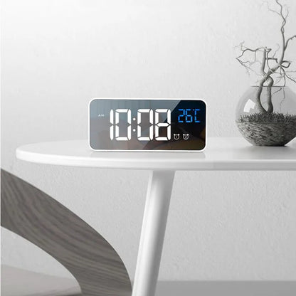 Harmonix Smart LED Alarm Clock with Music and Temperature Display