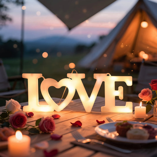 Luce notturna LED a forma di cuore, alimentata a batteria, decorazione da parete, regalo per San Valentino