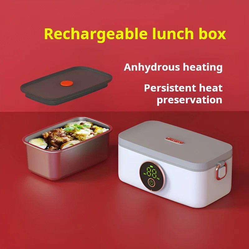 HeatMate Pro Wireless Heated Lunchbox Portable Food Warmer
