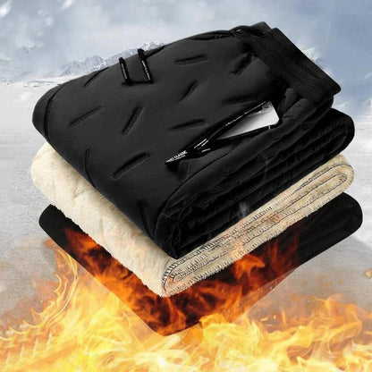 Heated Fleece Lined Pants Cold Weather Golf Quilted Electric Thermal Outdoor