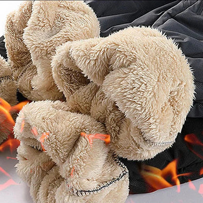 Heated Fleece Lined Pants Cold Weather Golf Quilted Electric Thermal Outdoor