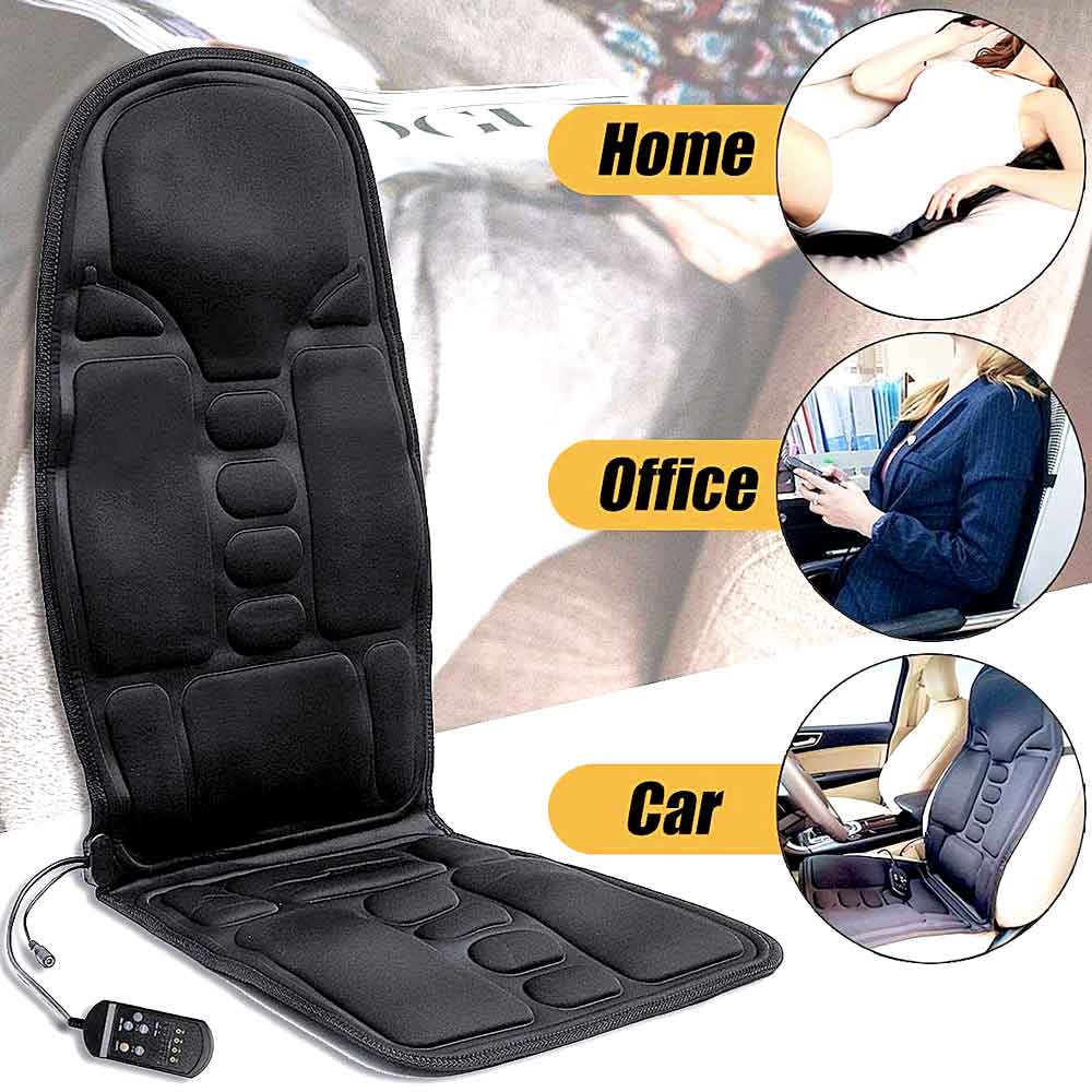 Heated Massage Chair Pad with 8 Modes for Full Body Relaxation