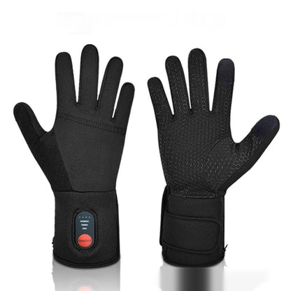Guantes térmicos de invierno, batería recargable, yemas compatibles con pantallas táctiles, calor y agarre ajustables