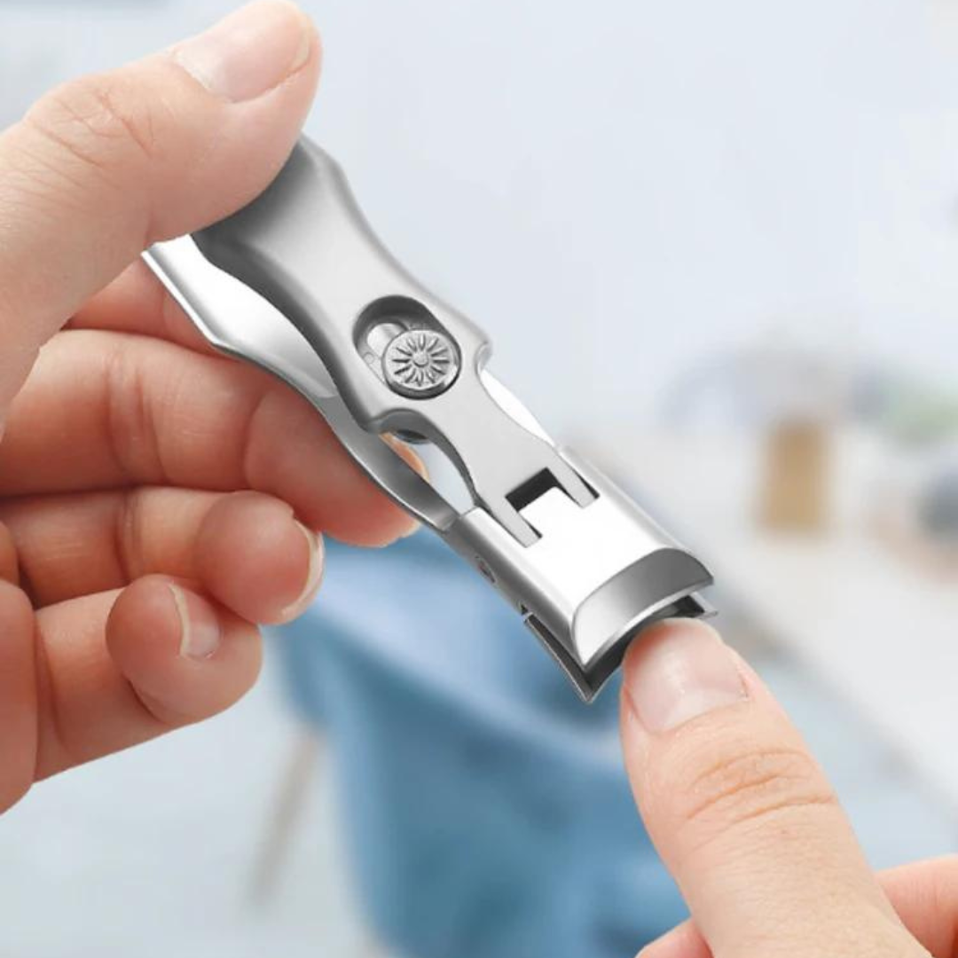 Robuste Nagelknipser aus Edelstahl mit breiter Öffnung zum Kürzen dicker Nägel