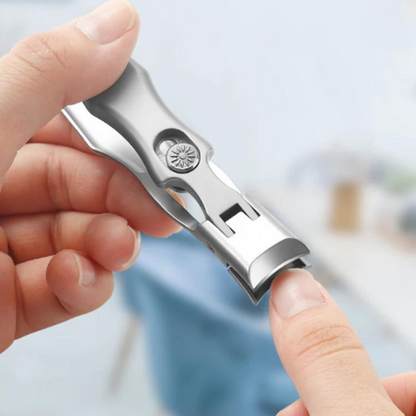 Robuste Nagelknipser aus Edelstahl mit breiter Öffnung zum Kürzen dicker Nägel