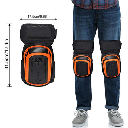 Heavy Duty Work Knee Pads Adjustable Impact Resistant Comfort Fit