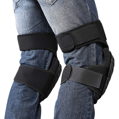 Heavy Duty Work Knee Pads Adjustable Impact Resistant Comfort Fit