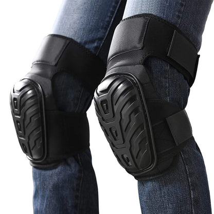 Heavy Duty Work Knee Pads Adjustable Impact Resistant Comfort Fit