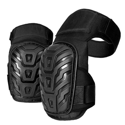 Heavy Duty Work Knee Pads Adjustable Impact Resistant Comfort Fit
