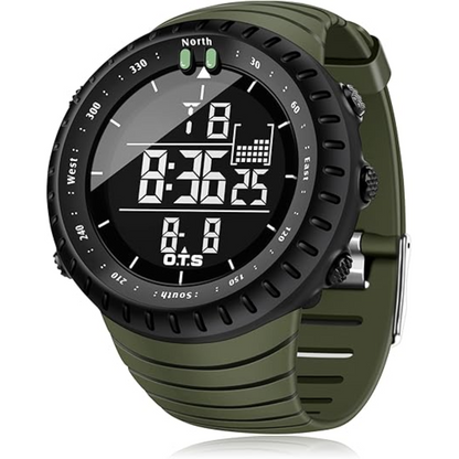 Henry Waterproof Digital Sports Watch with LED Backlight