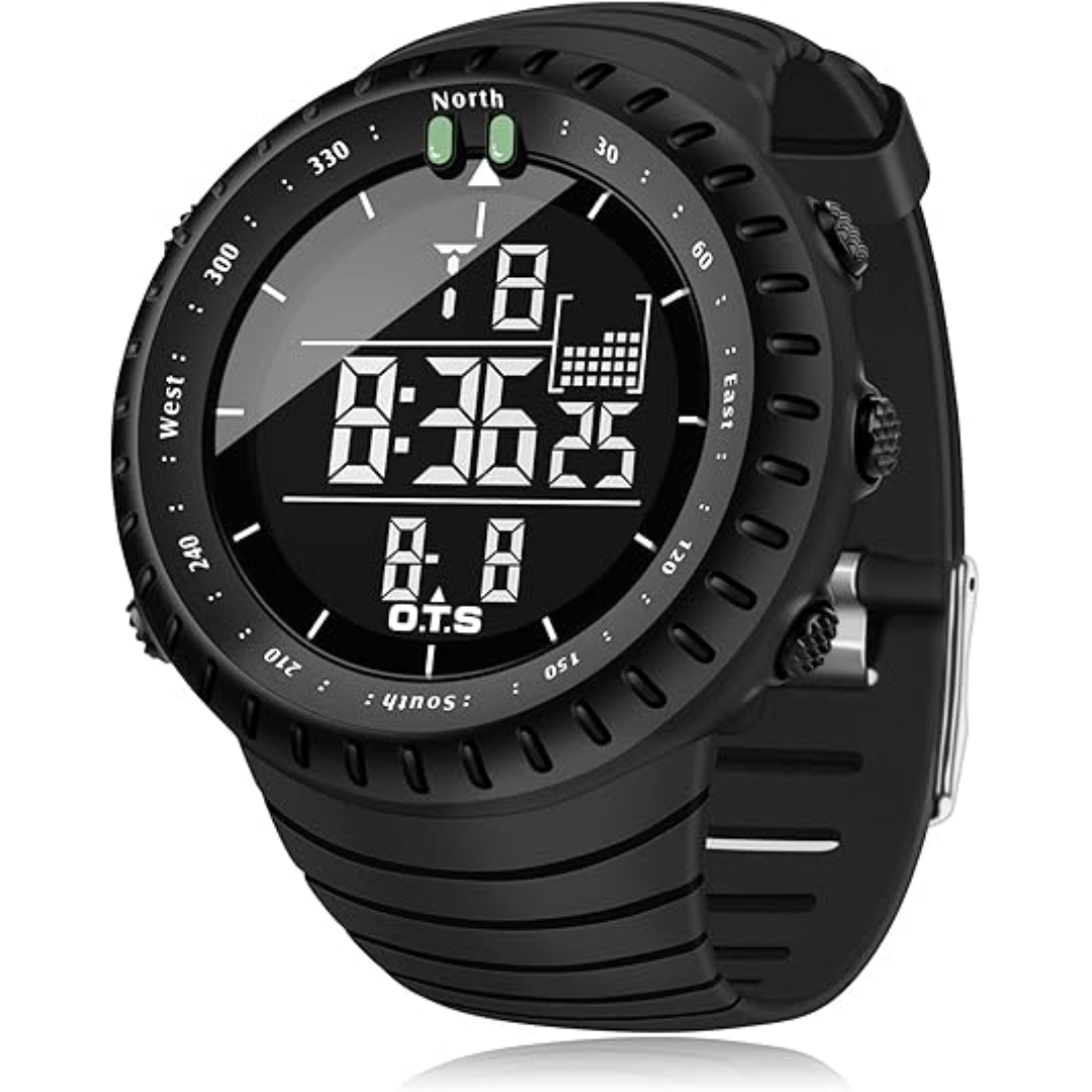 Henry Waterproof Digital Sports Watch with LED Backlight