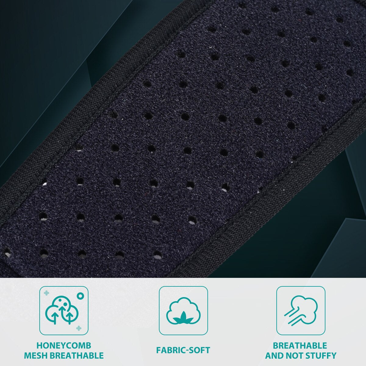 Hernia Support Belt with Adjustable Compression and Removable Pad