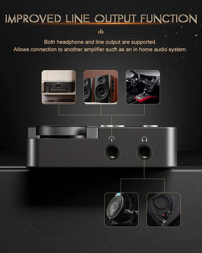 HiFi MP3 Player with 64GB Memory Card Portable Lossless Music Player