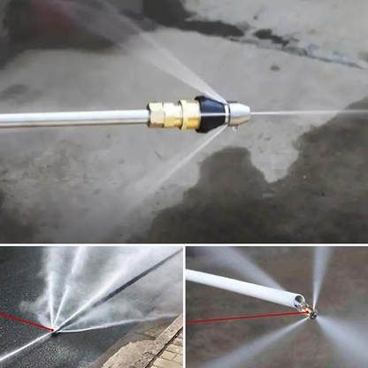 High Pressure Drain Jetting Nozzle Stainless Steel Pipe Cleaning Tool