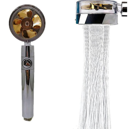 High Pressure Water-Saving Shower Head with 360° Rotation