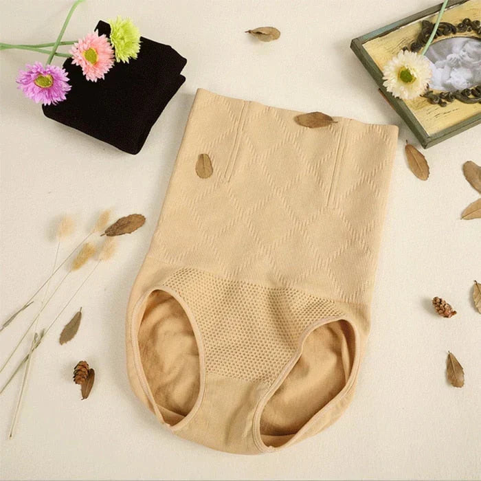 High Waist Seamless Shaping Briefs with Tummy Control and Butt Lift
