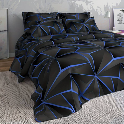 Hilton Luxury Microfibre Duvet Set with Soft Breathable All Season Comfort