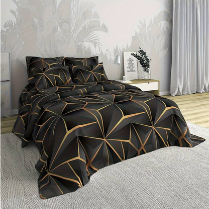 Hilton Luxury Microfibre Duvet Set with Soft Breathable All Season Comfort