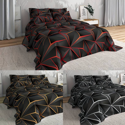 Hilton Luxury Microfibre Duvet Set with Soft Breathable All Season Comfort