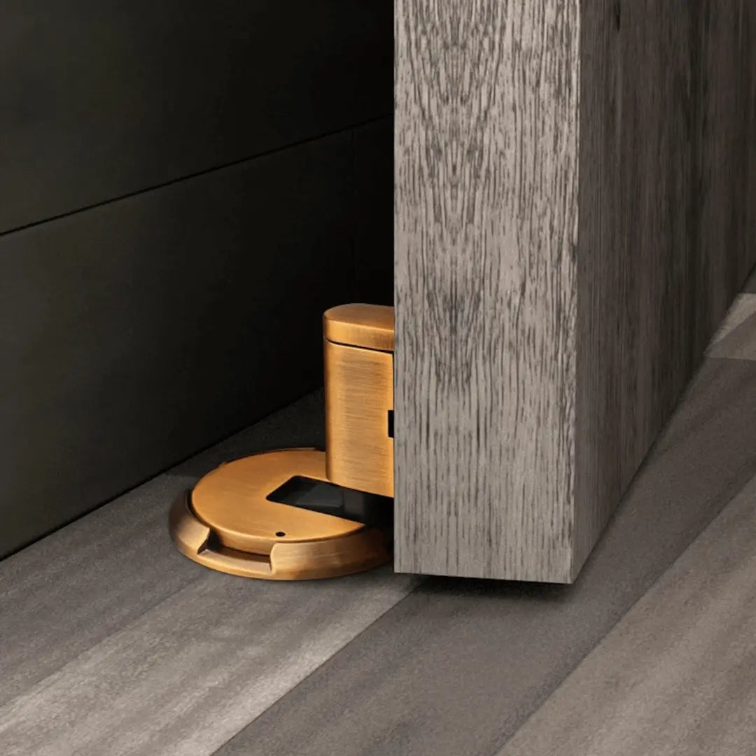 HoldMate Magnetic Door Stopper with Strong Hold and No Drill Installation