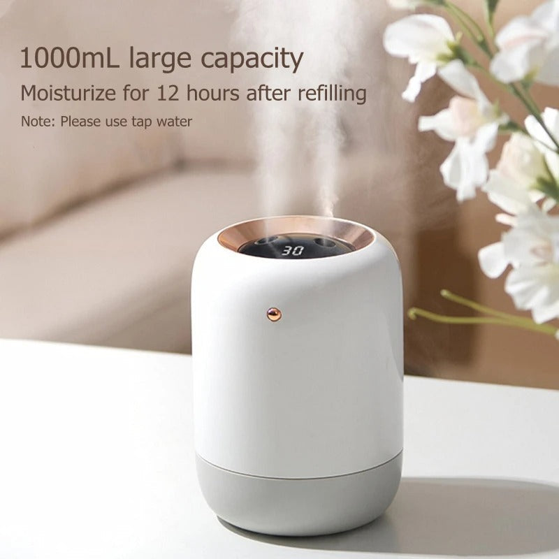 HydraPur UV Air Humidifier Silent Portable Mist Diffuser
