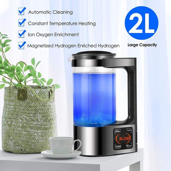 Hydrogen Water Purifier Ioniser with Adjustable Timer