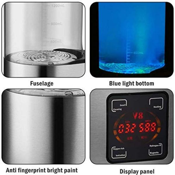 Hydrogen Water Purifier Ioniser with Adjustable Timer
