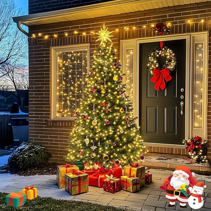 IP44 Outdoor String Lights with Warm Decorative Glow