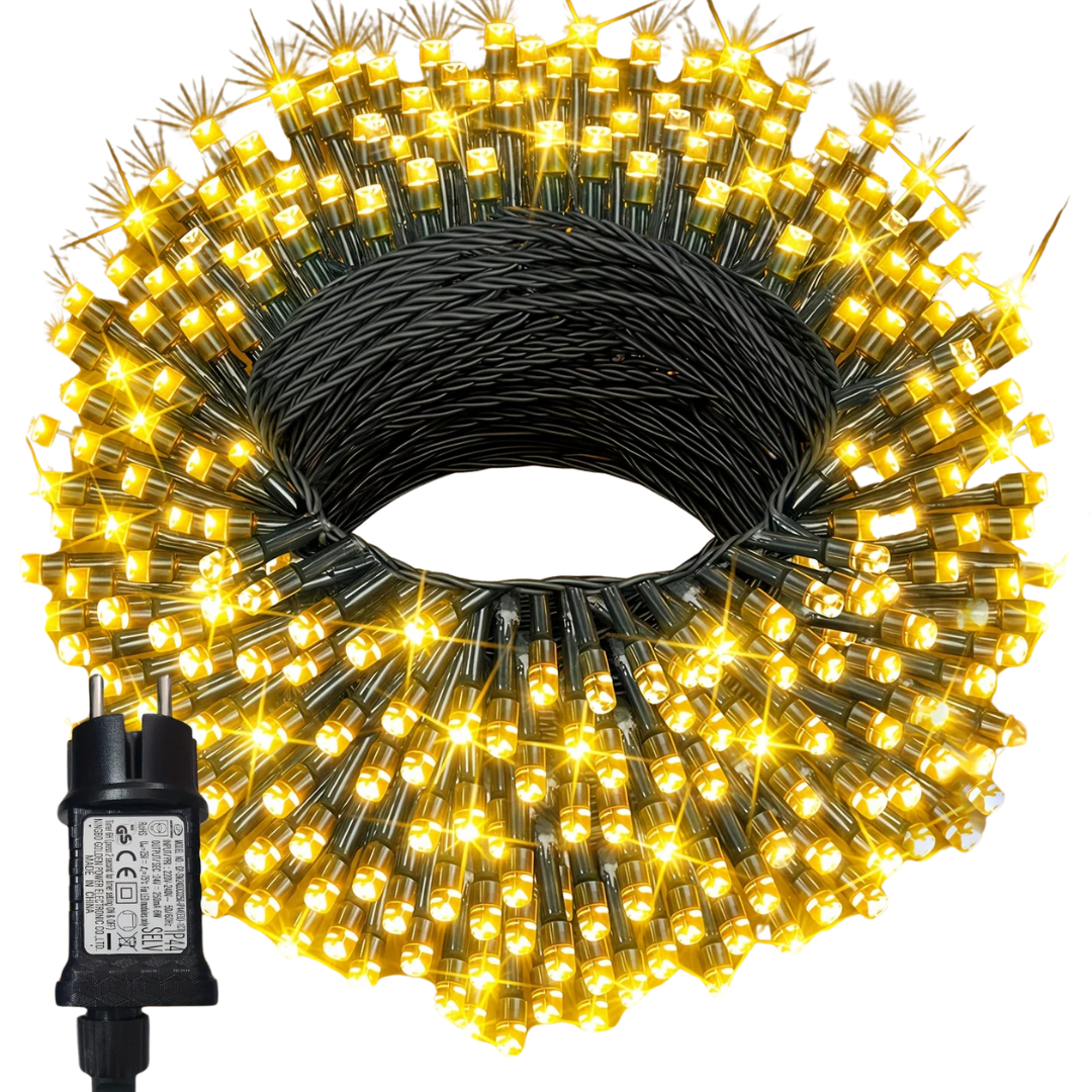 IP44 Outdoor String Lights with Warm Decorative Glow