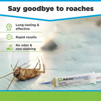 Indoor Cockroach Control Gel Bait Syringe Indoxacarb 0.6 Percent 30g
