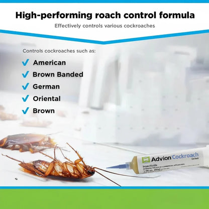 Indoor Cockroach Control Gel Bait Syringe Indoxacarb 0.6 Percent 30g