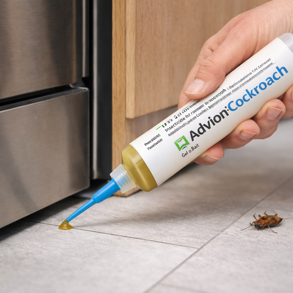 Indoor Cockroach Control Gel Bait Syringe Indoxacarb 0.6 Percent 30g