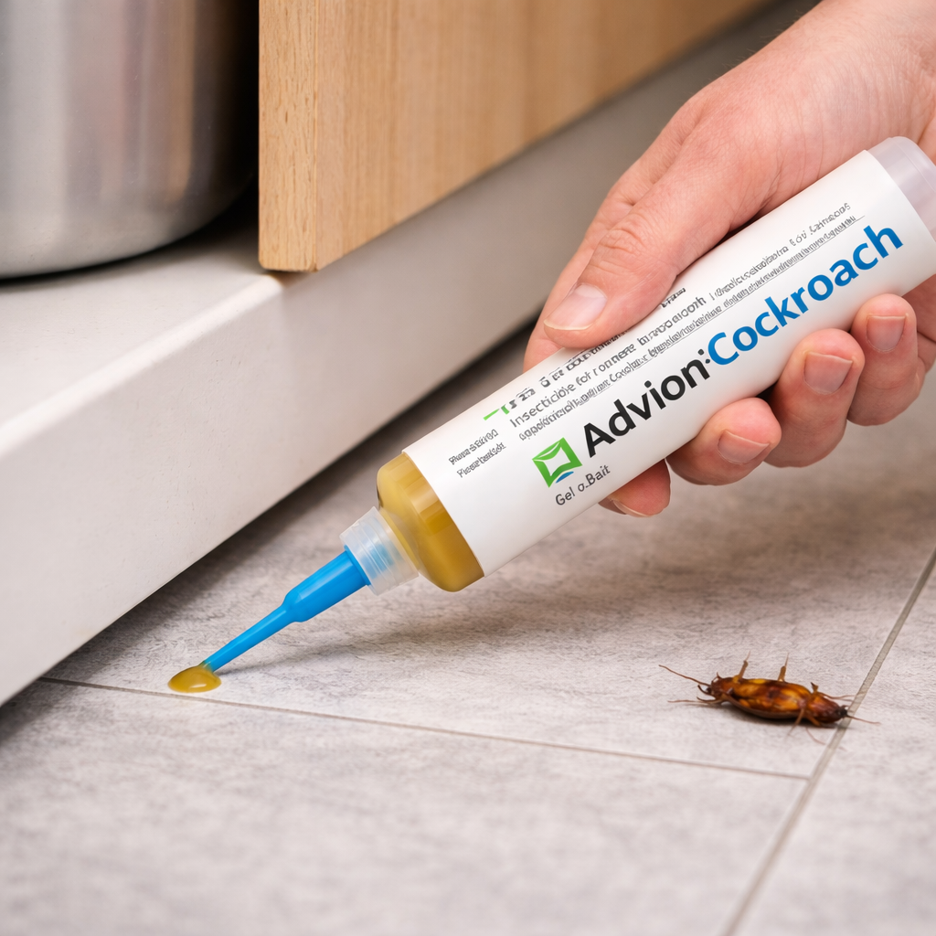 Indoor Cockroach Control Gel Bait Syringe Indoxacarb 0.6 Percent 30g
